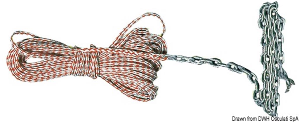 Spezzone di cima con catena 01.105.00