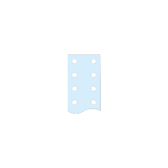 BARRE PERFOREE/JDB V.50X10  – 04525