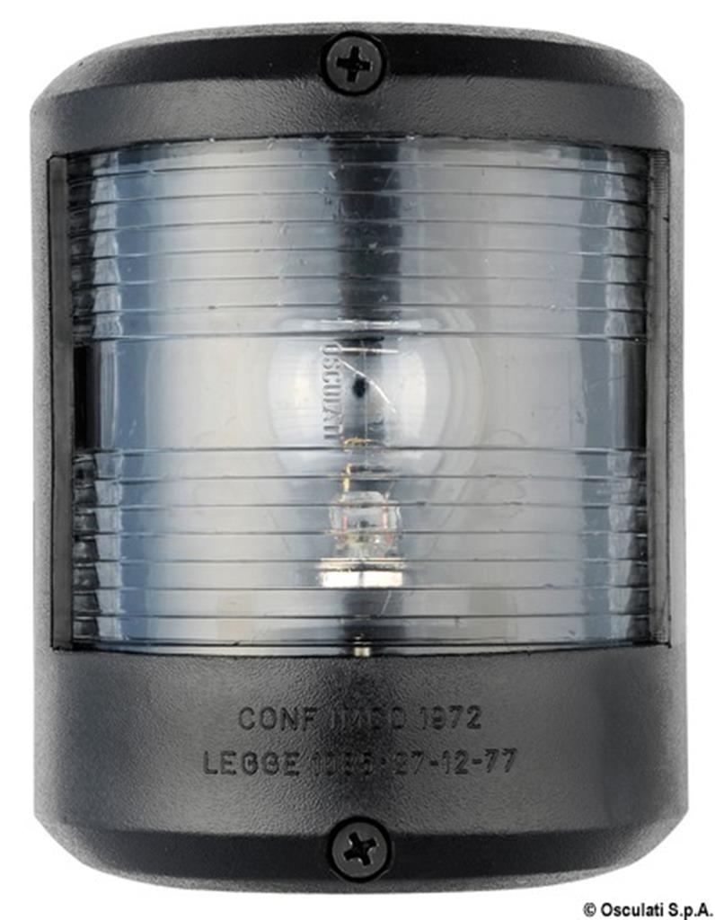 Fanale U78 poppa bianco/nero 12 V 11.417.04