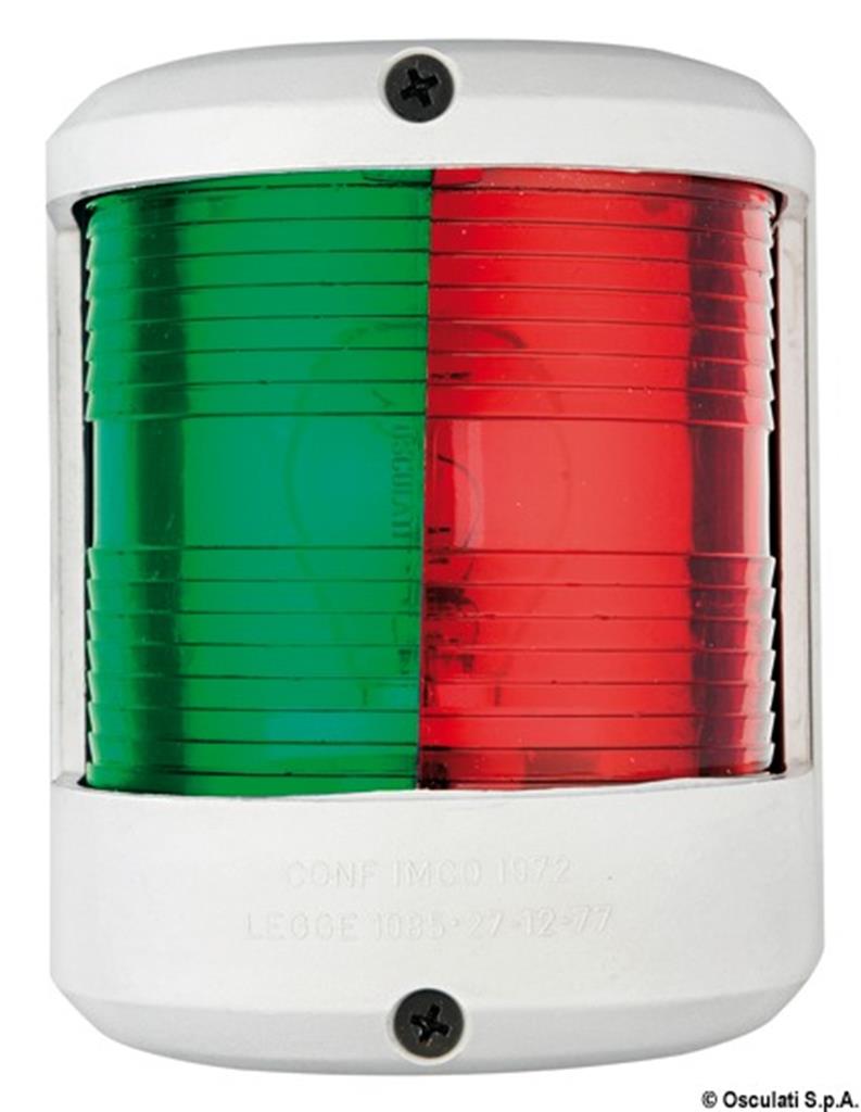 Fanale U78 rosso/verde/bianco 12 V 11.427.05