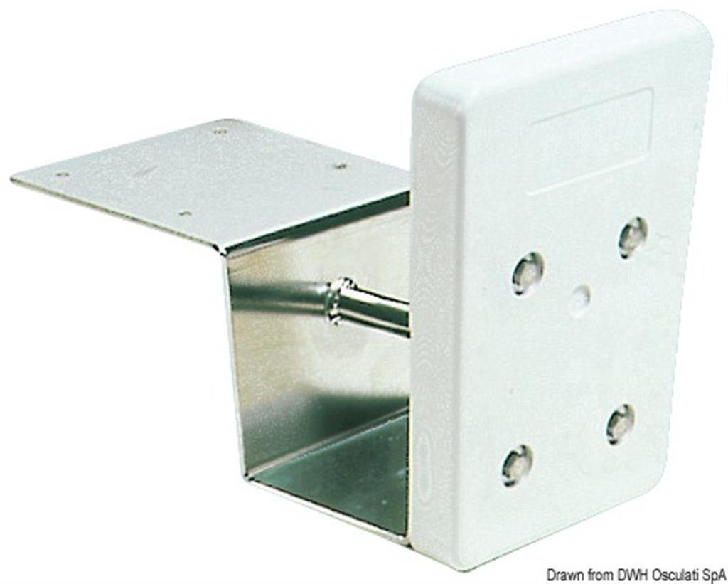 Supporto motore ausiliario per plancetta, modello ribassato 47.376.13