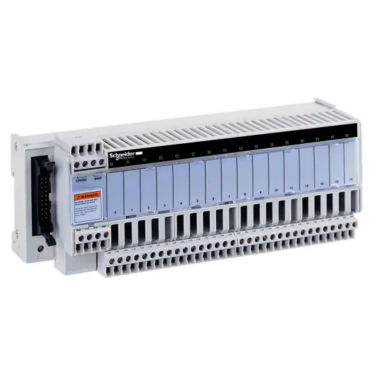 Telefast ABE7 – embase – relais électromagnét. soudés – 8 voies – relais 10mm  – ABE7R08S210