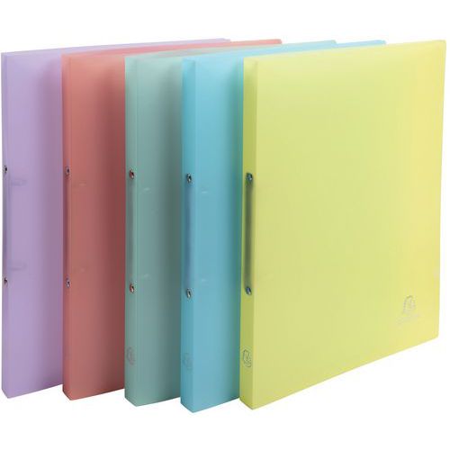 Raccoglitori 2 anelli in Chromaline Pastel x 20 assortiti – Exacompta