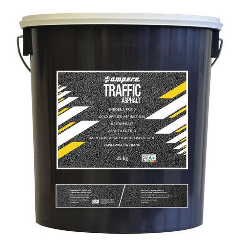 Conglomerato bituminoso a freddo Traffic asfalto nero – Ampere System