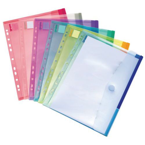 Busta portadocumenti Tcollection COLOR – A4 forata – Tarifold