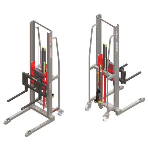 Carrello elevatore GR manuale con forche scorrevoli – Portata 300 kg