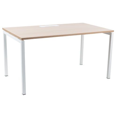 Scrivania dritta 140 cm piedi U Misao – Manutan Expert