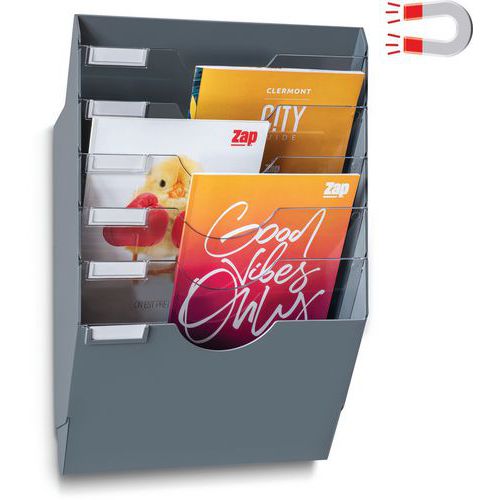 Casellario a parete 153 magnetico grigio – CEP