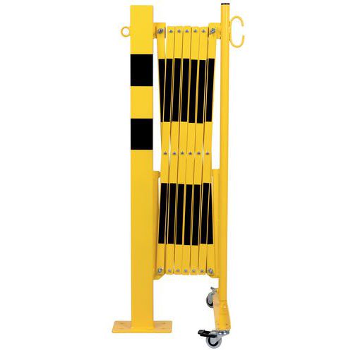 Barriera allungabile con paletto quadrato 70×70 mm – Dancop