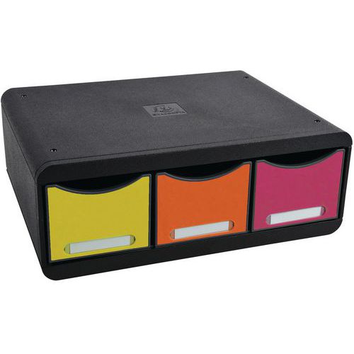 Portadocumenti singolo 3 cassetti TOOLBOX MAXI