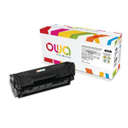 Toner capacità standard compatibile HP 12 A Black – Owa
