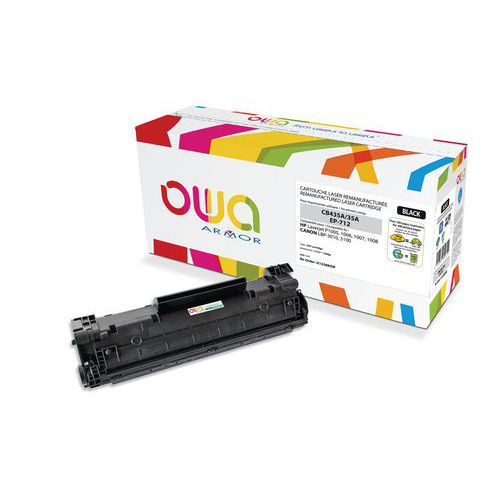 Toner capacità standard compatibile HP 35 A nero – Owa