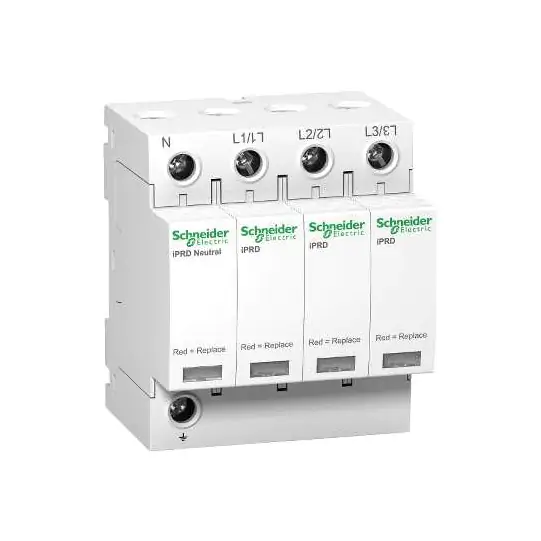 SPD iPRD40r 3P+N 15kA riport. estraibile Tipo 2 – A9L40601