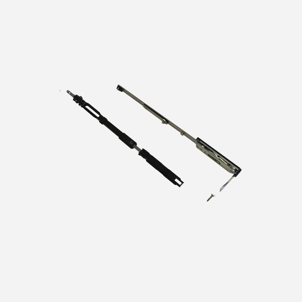 Cerniere e braccio superiore a scomparsa per anta con larghezza 430 – 560 mm. SINISTRA