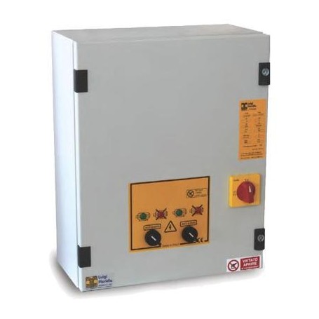 Quadro elettromeccanico trifase per 2 motori | ada2p-l 3/40 | 2x2kw 4-6.5 400v