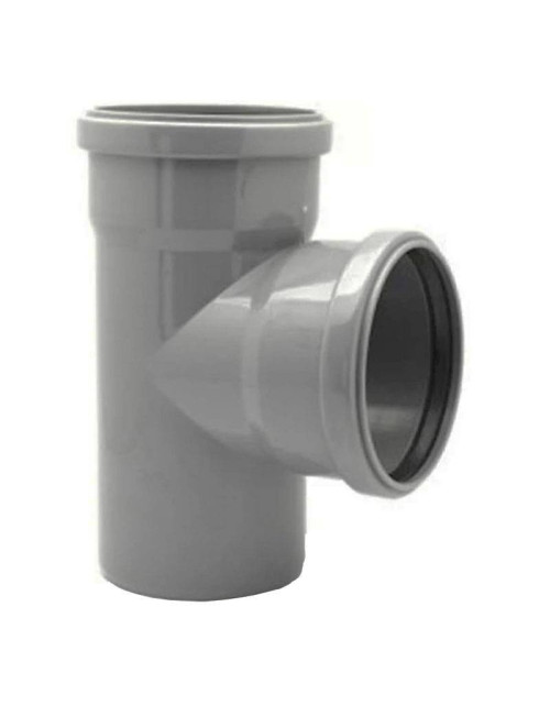 Braga per scarico 87 gradi 30′ in PP Valsir PP3 a innesto D110/110mm VS0508029