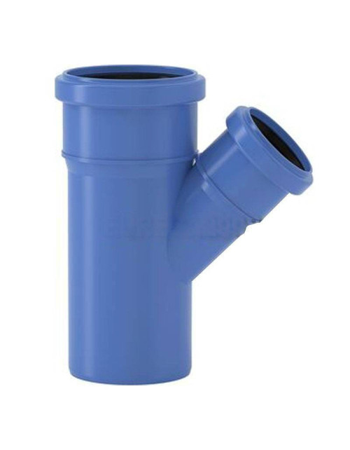 Braga ridotta 45 gradi in PP Valsir Triplus a innesto D 125/110 mm VS0650611