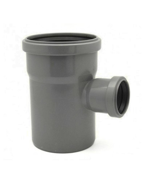 Braga ridotta per scarico 87 gradi 30′ in PP Valsir PP3 a innesto D160/110mm VS0510065