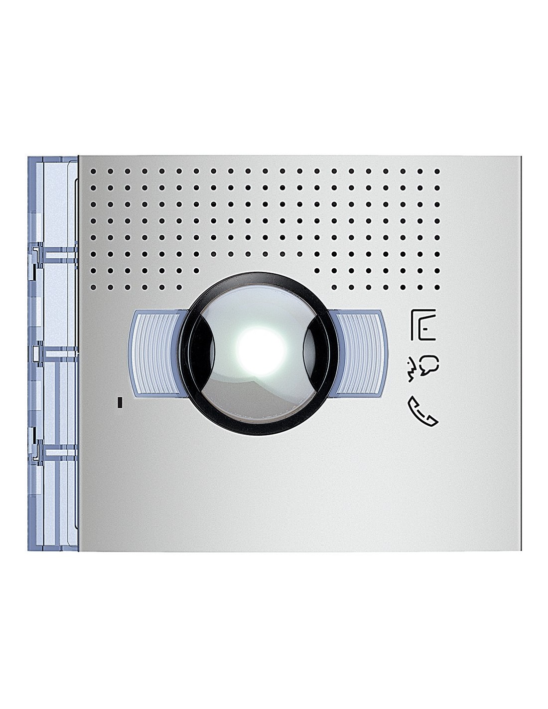 BTicino 351301 – frontale A/V grandangolare Allmetal