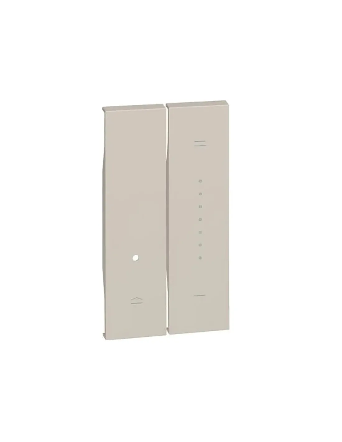 Cover Bticino Living Now per Dimmer 2 Moduli Sabbia KM19