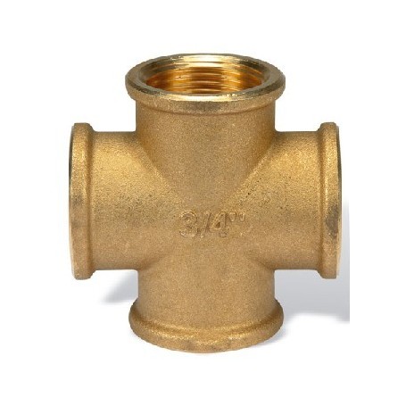 Croce ottone 1″1/2