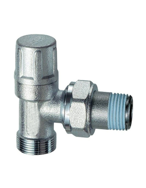 Detentore per termosifone a squadra Far 1100 3/8 cromato 1100 38