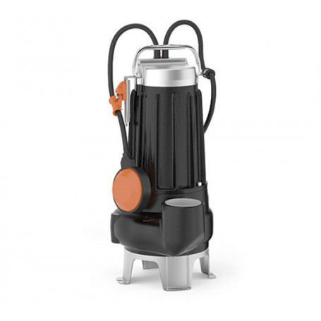 Elettropompa pedrollo mcm10/45 v.230  – pompa sommergibile in ghisa per acque luride | cavo da 10mt