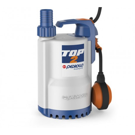 Elettropompa pedrollo top4 1hp v.230 – pompa sommergibile drenaggio acque chiare