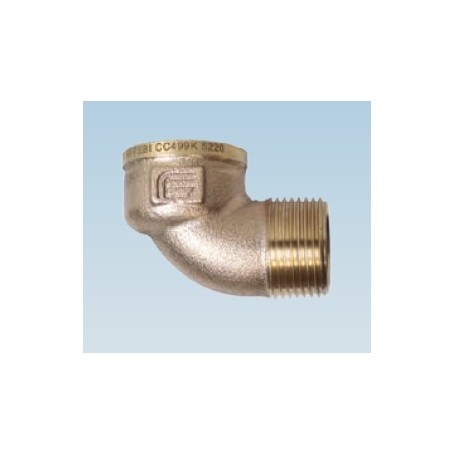 Gomito bronzo 90° mf 3/4″