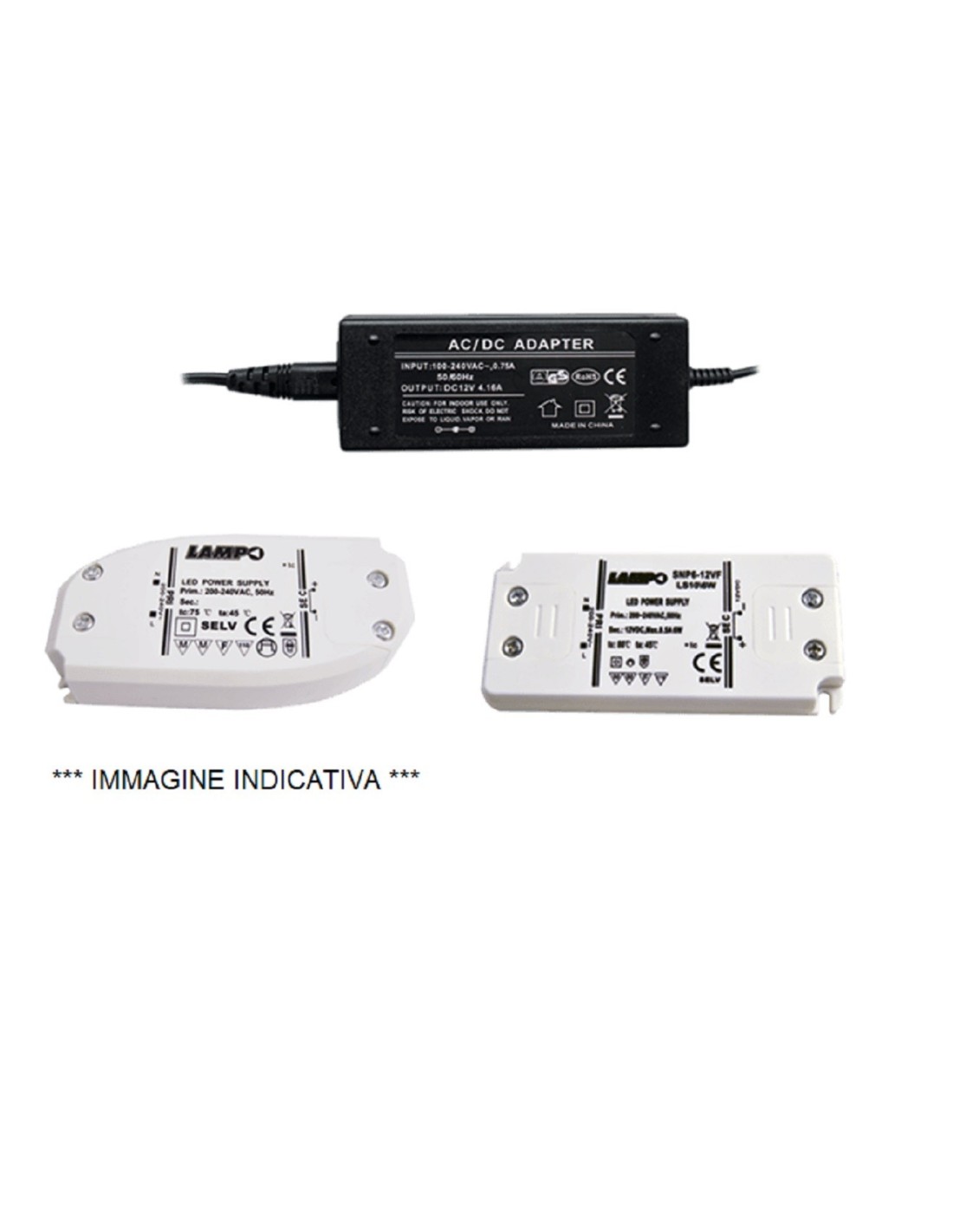 Lampo LS24/100W – converter 100W 24V