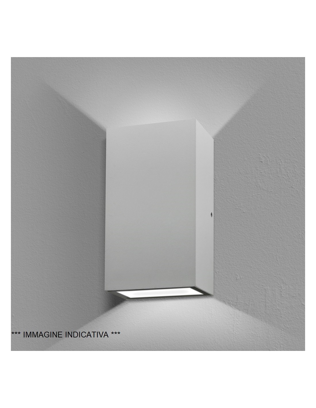 Lampo UPD10WSQCNBN – plafoniera LED 2X5W 4000K