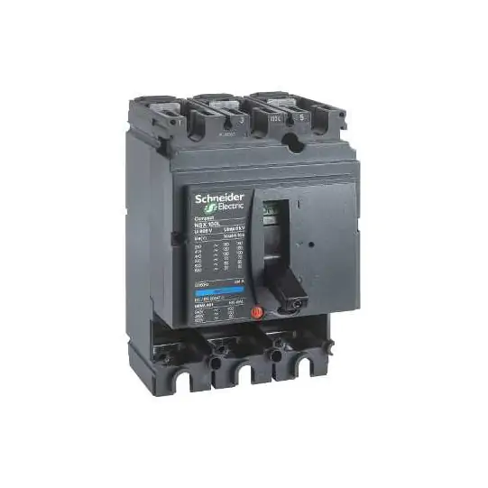 Interruttore Compact NSX100L – 100 A – 3 poli – S/sganciatore – LV429005