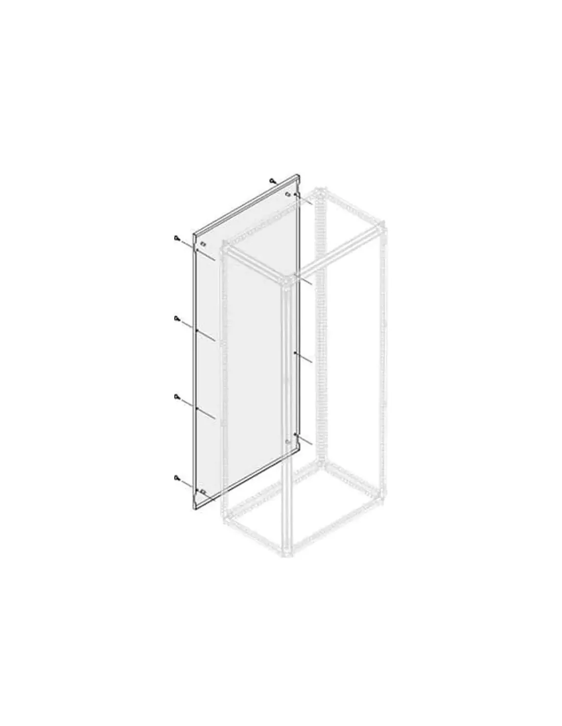 Pannello esterno Abb per quadri System pro E Power 1800x300mm PPEB1836