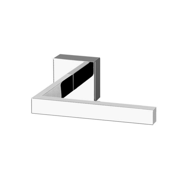 Porta rotolo in ottone da 15.5x5x8.20 cm Pollini Cube P1004