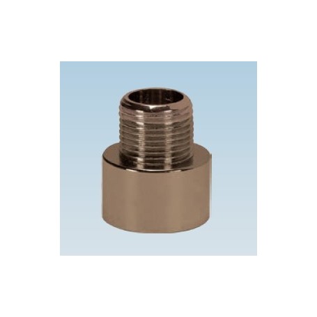 Prolunga ridotta bronzo mf 1/2″ x 1″