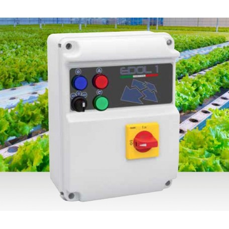 Quadro monofase diretto elettromeccanico 1 pompa  edol 1-m/0,5 kw 0,37 1x[3.4-5.5]