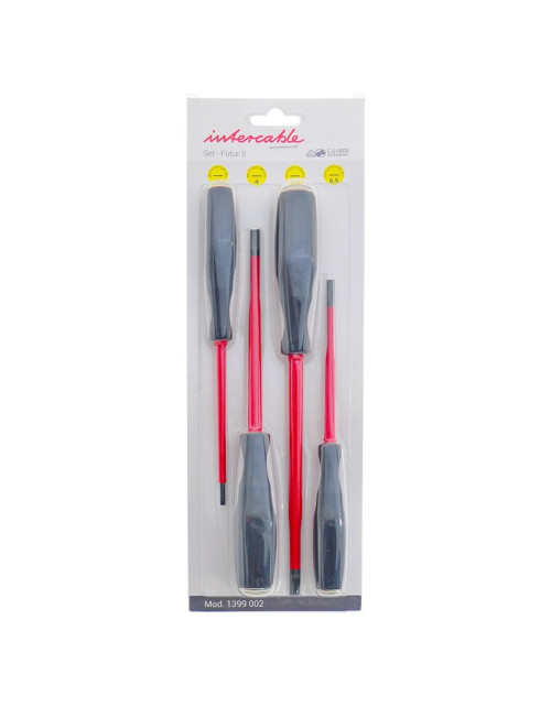 SET 4 Giraviti ad intaglio Intercable FUTUR II 1399002