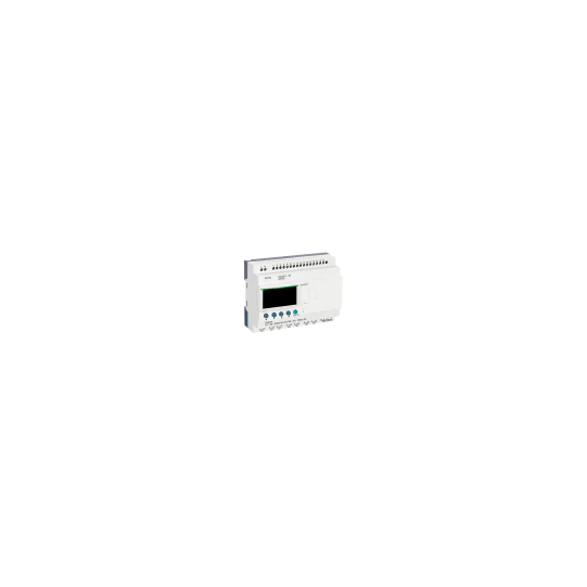 Smart relay modulare Zelio Logic – 24 I/O – 24 V CA – Orologio – Display – SR3B261B