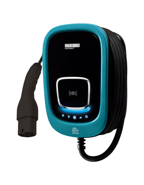 Stazione di ricarica Wallbox Orbis Viaris 22KW Trifase con cavo e presa T2 OBU7A000112