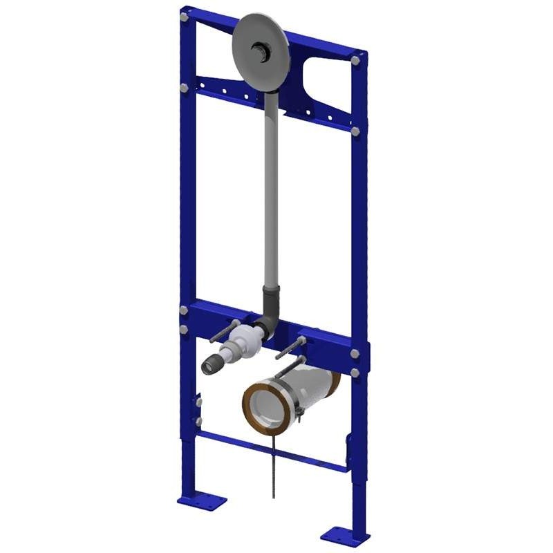 Struttura ad incasso completa con flussometro temporizzato 3/4″ Idral TMON8-00000