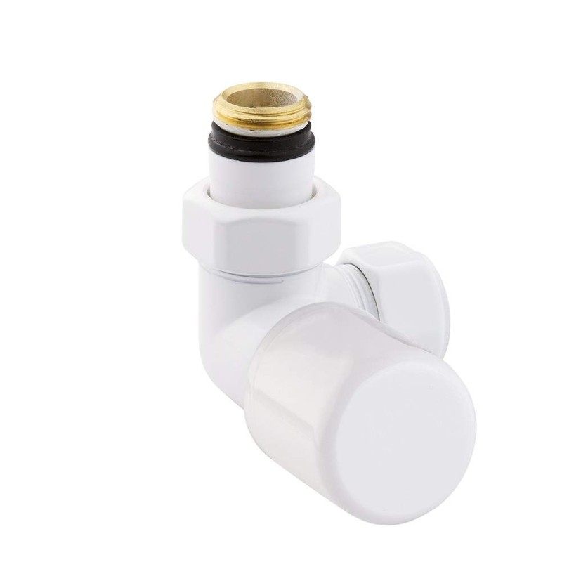 Valvola ad angolo colore bianco termostatica Arteclima 38512TW