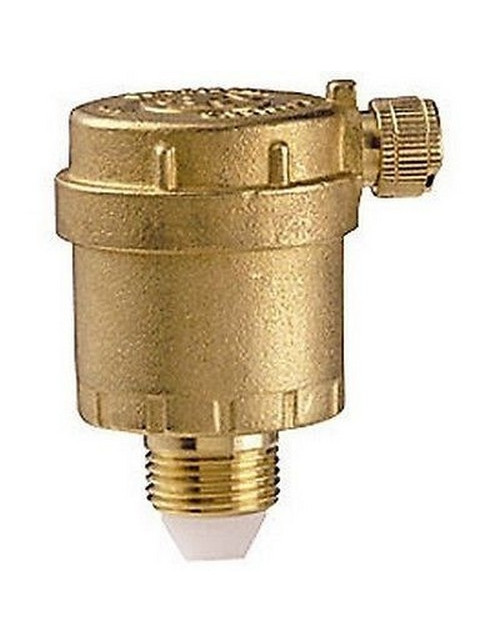Valvola automatica di sfogo aria impianti risc&raff o sanitari, 3/8“