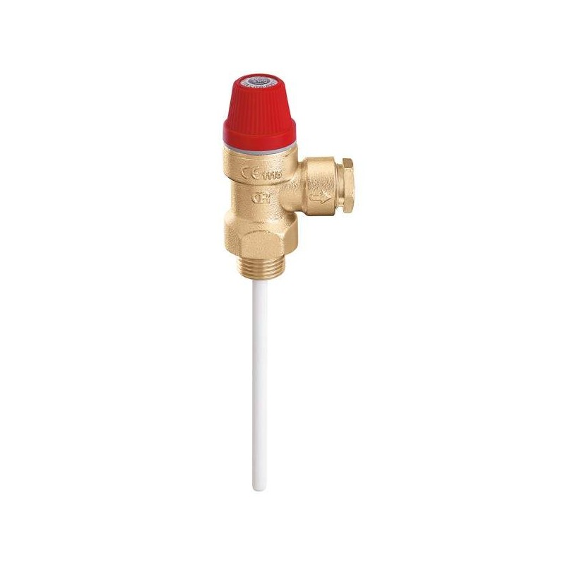 Valvola di sicurezza combinata temperatura e pressione Caleffi 309