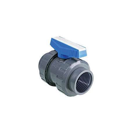 Valvola sfera pvc 2 ghiere 3/4“ comid