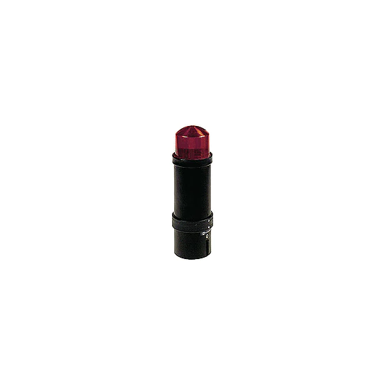 Balise 10 J rouge XVB – tube flash – 24 V CA CC – IP 65 – XVBL8B4