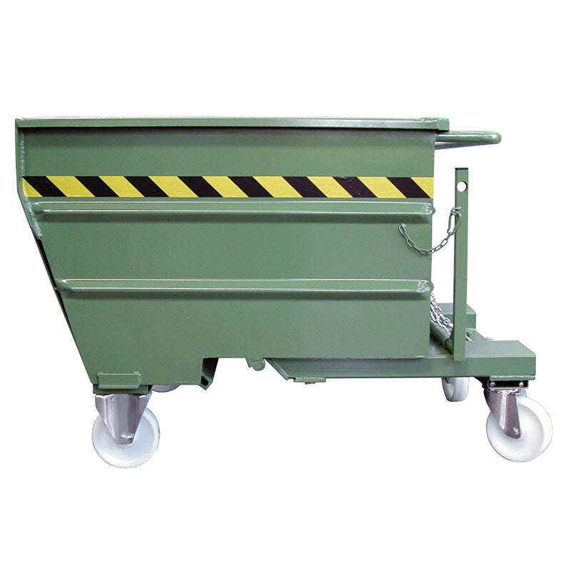 Fervi C030/1350 – Contenitore ribaltabile per trucioli con ruote